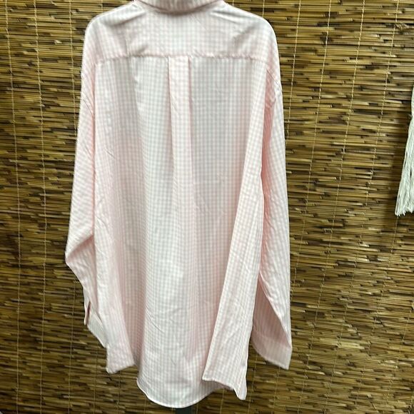 Club Room Men's Regular Fit Traveler Dress Shirt, Created for Macy's  Size 17.5 - Picture 3 of 3